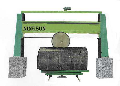 block squaring cutting machine